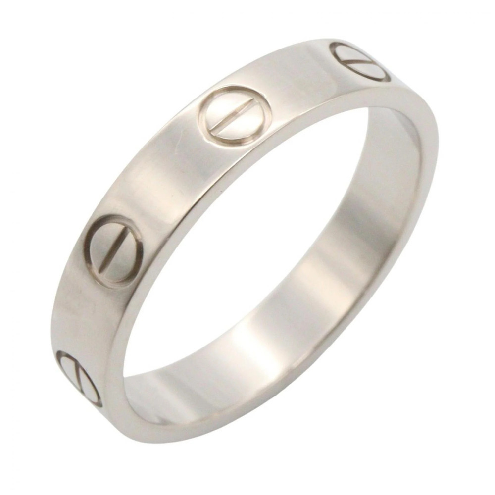 CARTIER 18k Silver Love Ring
